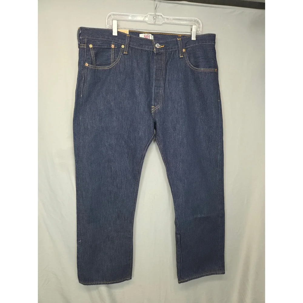 Levi's 501 Original Fit Jeans Mens 40x30 Blue NWT Straight Leg Button Fly 2024